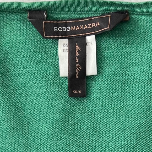 BCBGMaxAzria Cardigan Wrap (Cardi-wrap), Size XS/S, Grey Stripe - Picture 12 of 13